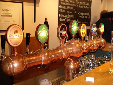 Glenfiddich Warehouse n.68 com as cervejas mais comerciais