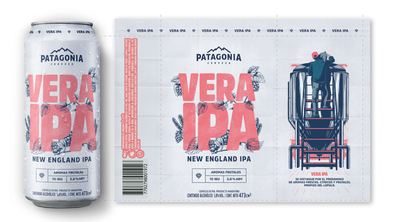Cerveja Patagonia Vera IPA - Cerveceria Patagonia Primitiva