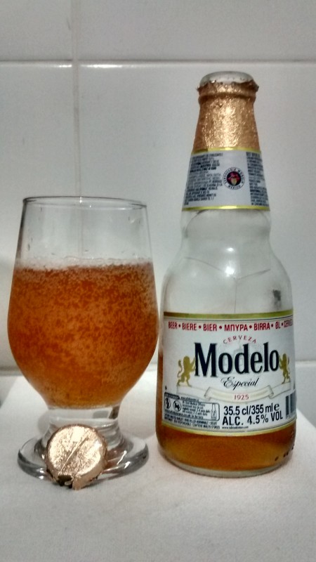Cerveja Modelo Especial - Modelo