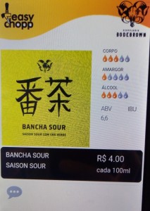 Bodebrown Bancha Sour - Brasil - Sour, Wild Ale