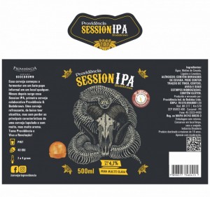 Rótulo Session IPA