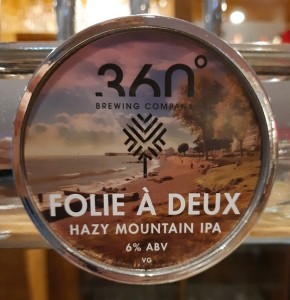 360 Degree Folie À Deux Hazy Montain IPA