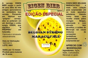 Eigen Bier Belgian Strong Maracuj&#039;Ale