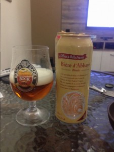 Bière d&#039; Abbaye Blonde