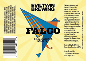 Evil Twin Falco IPA