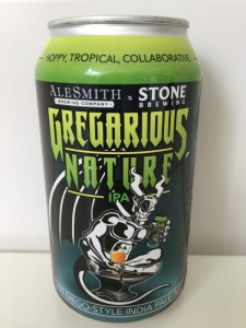 AleSmith Stone Gregarious Nature IPA - US - American IPA