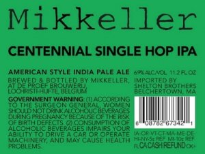 Centennial Single Hop IPA