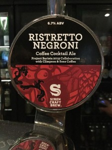 Siren Ristretto Negroni Coffee Cocktail Ale  - Inglaterra - Brut IPA