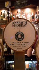 Anspach &amp; Hobday It Doesn&#039;t Matter What The Name Is (Collab Against The Grain) - Inglaterra - Imperial Stout