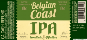 St. Feuillien / Green Flash’s Belgian Coast IPA