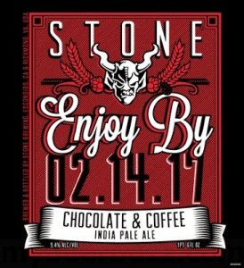 Stone Enjoy By IPA - Coffee &amp; Chocolate