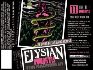 Elysian Mortis Sour Persimmon Ale (Apocalypse series #11)