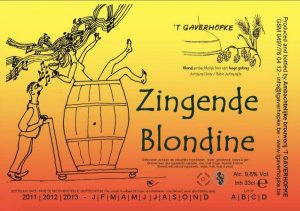 Gaverhopke Zingende Blondine (Singing Blonde)