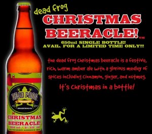 Dead Frog Christmas Beeracle!
