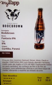 Bodebrown Fantasia IPA