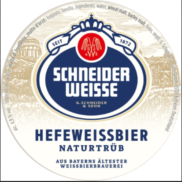 Schneider  Hefeweissbier Naturtrüb