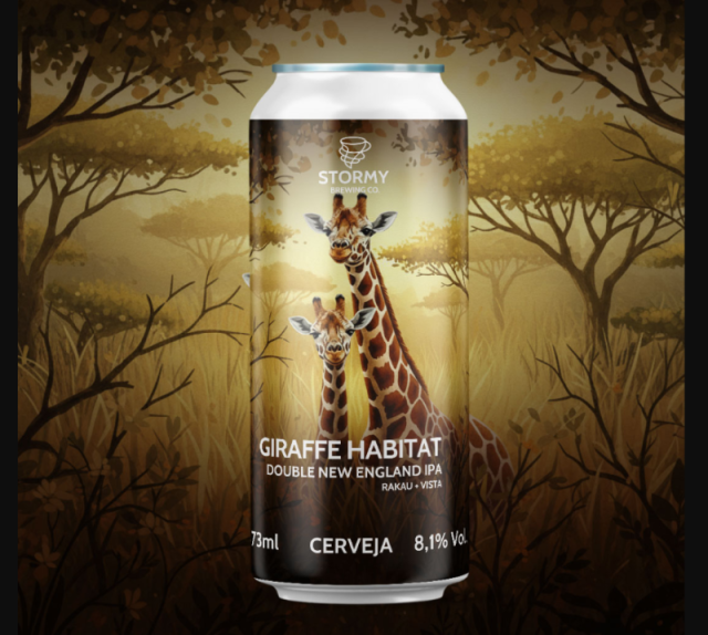 Stormy Giraffe Habitat